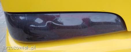 Lampy tylne czarne dymione folia Fiat Seicento