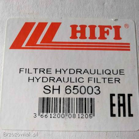 SH 65003 Filtr hydrauliczny HIFI FILTER