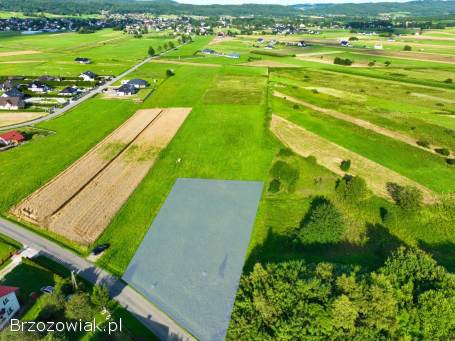 Działka z warunkami zabudowy w Humniskach