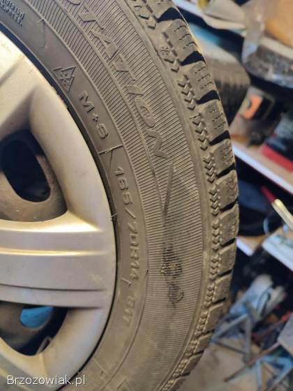 Opony koła zimowe,  165/70/14
