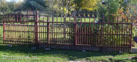 Brama o szerokości 5 m + bramka 150 cm -  Besko