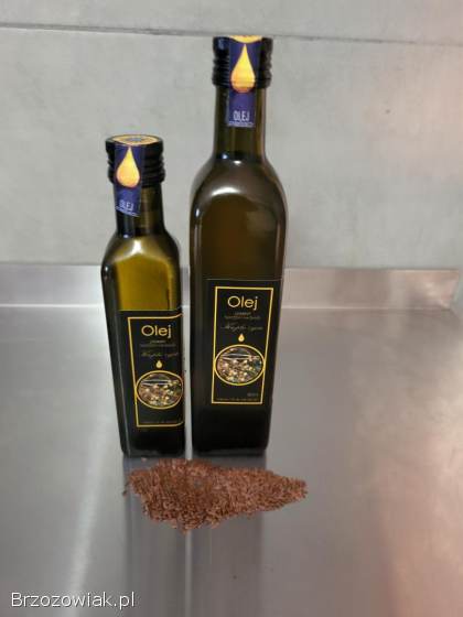 Olej tłoczony na zimno czarnuszki polskiej