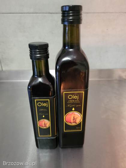 Olej tłoczony na zimno czarnuszki polskiej