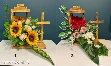 Stroik kapliczka lampion na grób cmentarz