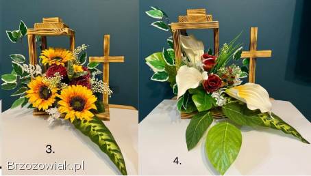 Stroik kapliczka lampion na grób cmentarz