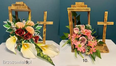 Stroik kapliczka lampion na grób cmentarz