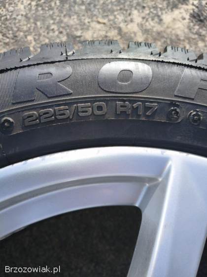 Alufelgi 17 5x112 z nowymi oponami