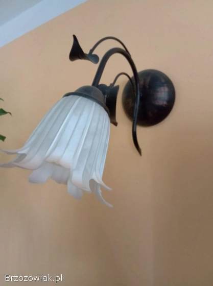 Żyrandol/lampa sufitowa + dwa kinkiety