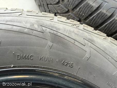 Felga stalowa 16 Ford -  6,  5J ET50 Opony zimowe 4x GOODYEAR 235/60R16
