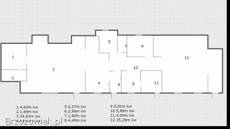 Budynek usługowy w Zagórzu