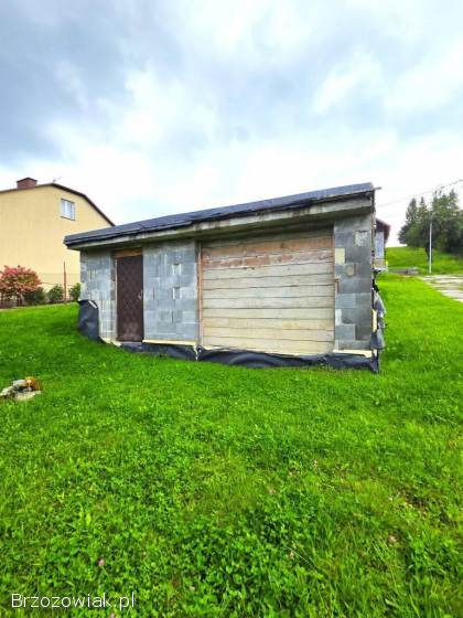 SANOK-DĄBRÓWKA DZIAŁKA Z ROZPOCZĘTĄ BUDOWĄ