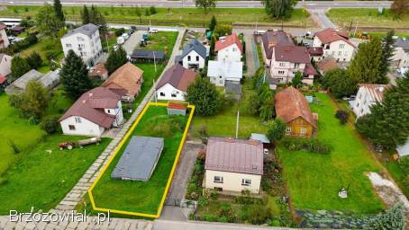 SANOK-DĄBRÓWKA DZIAŁKA Z ROZPOCZĘTĄ BUDOWĄ