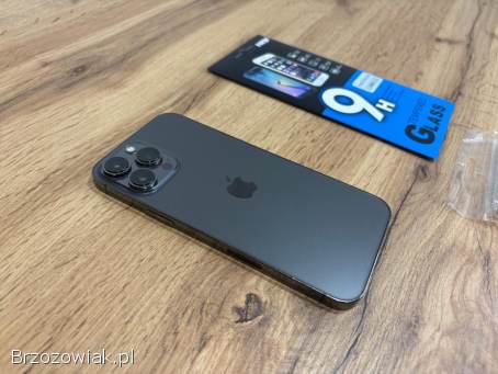 Okazja!  Iphone 13 Pro Max Grafitowy!  256GB!  Kondycja Baterii 100!