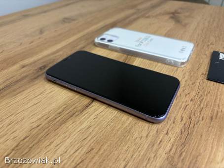 Okazja!  Iphone 11 -  Fiolet! !  64GB Bateria 100 Super Stan!  Gwarancja!