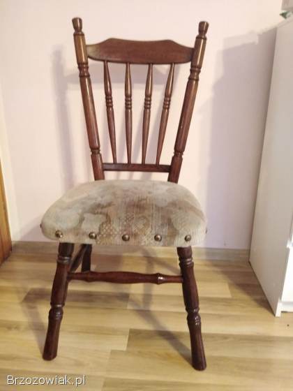 Komplet 6 krzeseł +stół