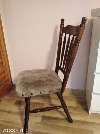 Komplet 6 krzeseł +stół