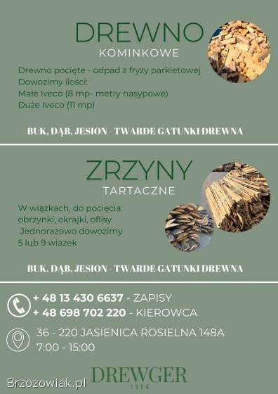 DREWNO OPAŁOWE wiązki,  odpad z fryzy NOWA NIŻSZA CENA!