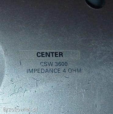 Zestaw głośników Philips CSW 3600