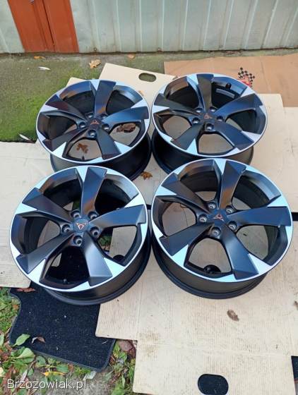 Felgi aluminiowe Cupra 18 cali 5x112 Super Stan Oryginał Igla Plecam