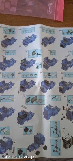 Zestaw klocków typu LEGO