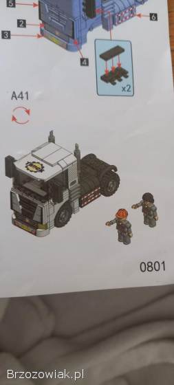 Zestaw klocków typu LEGO