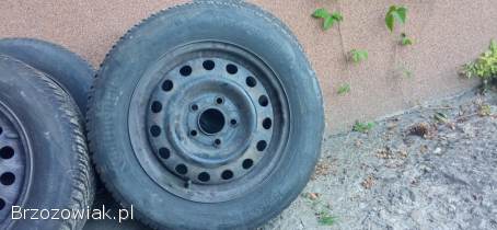 Opony całoroczne + felgi,  zimowe Continental Hyundai KiA,  Koła