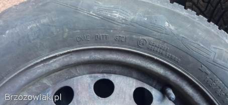 Opony całoroczne + felgi,  zimowe Continental Hyundai KiA,  Koła