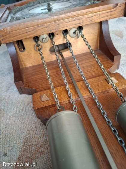 Zegar wiszący Hermle z Niemiec