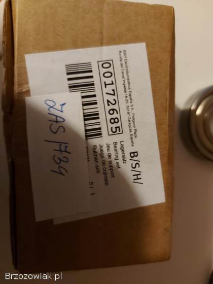 Sprzedam lozyska pralki zelmer / bosch serii2