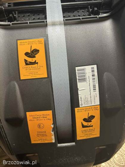 Cybex cloud z i-size z bazą obrotowa