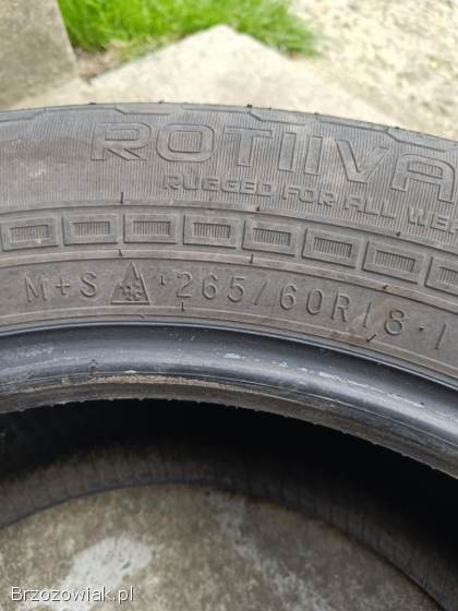 265/60R18 opony zimowe