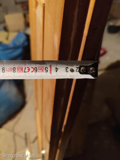 Drzwi zewnętrzne drewniane