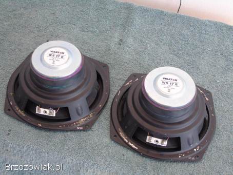 Głośniki niskotonowe Visaton WS 17 E para sprawne.  WYSYŁKA