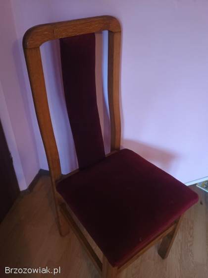 Krzesła dębowe