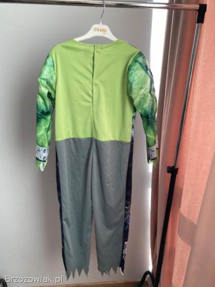 Strój karnawałowy r 122-128 na 7-8 lat hulk super bohater przebranie