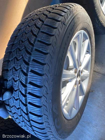 Koła zimowe 215/60R16,  oryginalne alufelgi Ford