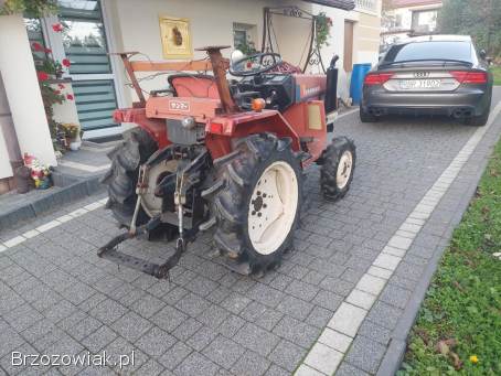 Yanmar f 14 d traktorek 4x4 kubota iseki 14km traktor