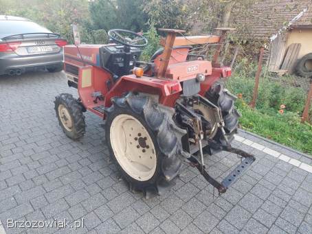 Yanmar f 14 d traktorek 4x4 kubota iseki 14km traktor