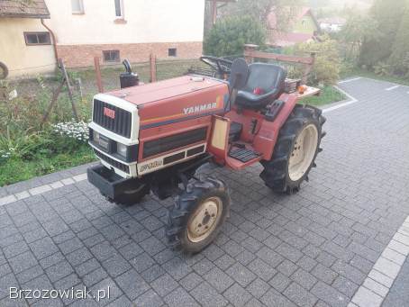 Yanmar f 14 d traktorek 4x4 kubota iseki 14km traktor