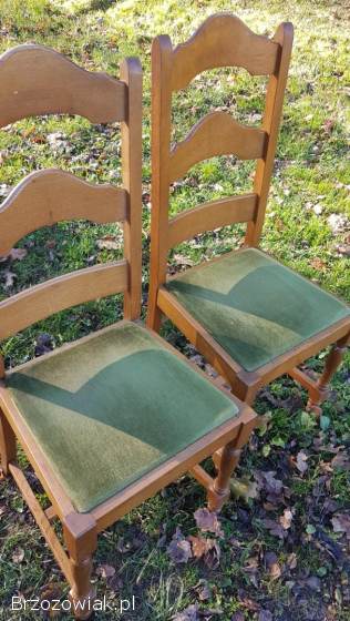 Krzesła dębowe