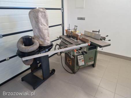 Wieloczynnościowa Wyrówniarka Grubościówka Piła Frezarka Wiertarka