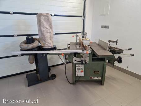 Wieloczynnościowa Wyrówniarka Grubościówka Piła Frezarka Wiertarka