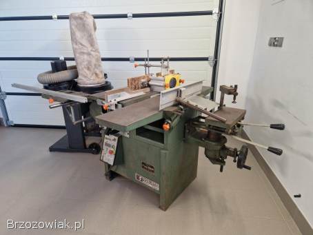 Wieloczynnościowa Wyrówniarka Grubościówka Piła Frezarka Wiertarka