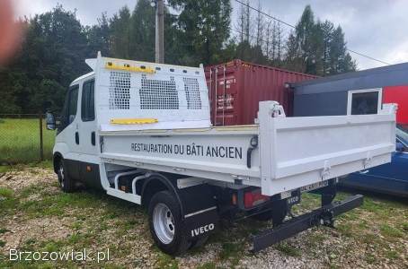 IVECO 35-130 DOKA 7-OSÓB KIPER +SKRZYNKA BRYGADOWY