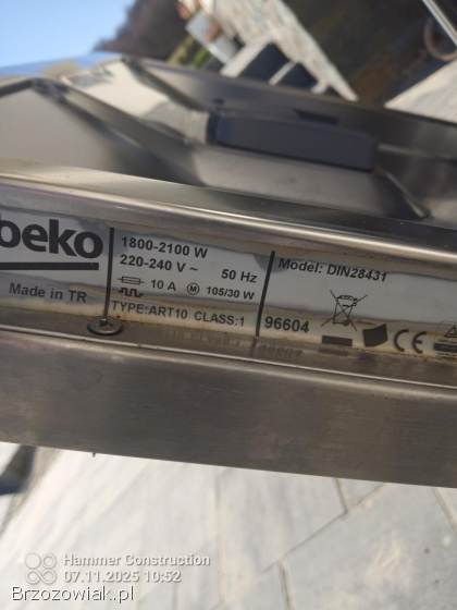 Zmywarka Beko 60cm