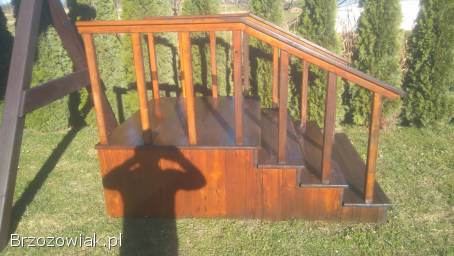 Sprzedam schody drewniane np.  na budowę.