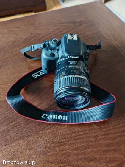 Aparat lustrzanka Canon EOS 100D z obiektywem EFS 17-85 mm