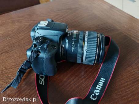 Aparat lustrzanka Canon EOS 100D z obiektywem EFS 17-85 mm
