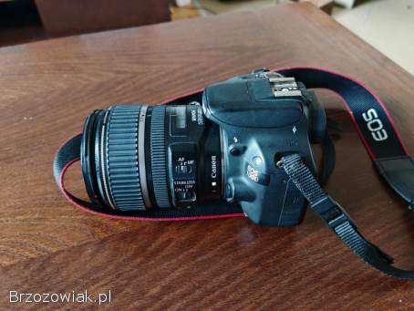 Aparat lustrzanka Canon EOS 100D z obiektywem EFS 17-85 mm