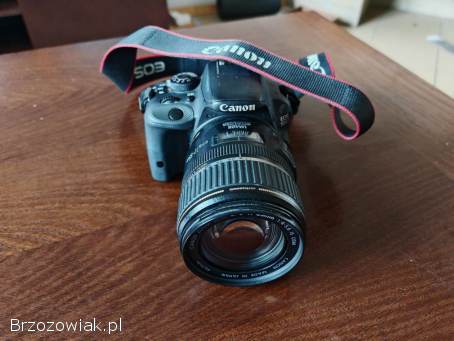 Aparat lustrzanka Canon EOS 100D z obiektywem EFS 17-85 mm